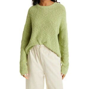 SAMSOE SAMSOE  zoey crewneck sweater - tarragon